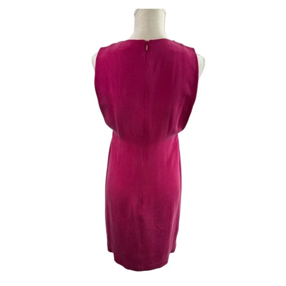 Max Mara Sleeveless Sheath Dress Sz 8 Minimalist Chic Workwear